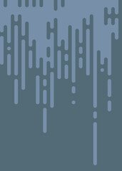 Faded Denim color Abstract Rounded Color Lines halftone transition background illustration