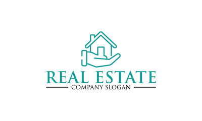 REAL ESTATE LOGO, REAL ESTATE LOGO DESIGN TEMPLATE
