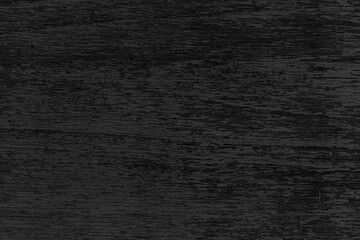 Vintage black wooden fence texture and seamless background