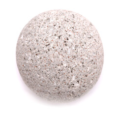 pebble isolated on white background