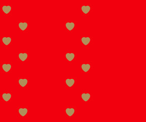 background with red hearts and blank copy space for writing your own text, graphic design illustration wallpaper