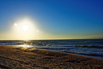 Beautiful sea in the early morning