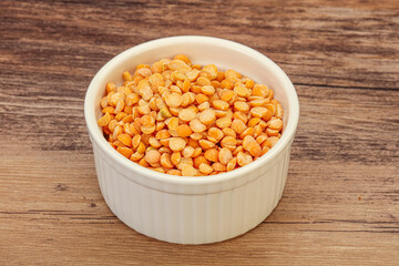 Dry peas for cooking