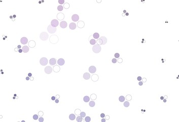 Light Purple vector backdrop with dots.