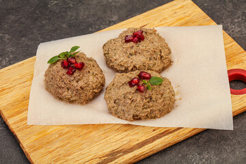 Georgian cuisine - pkhali from beans