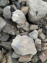 stones on the beach