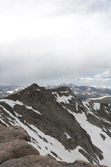Fototapeta na wymiar Mount Evans summit, Colorado