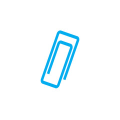 Paperclip icon vector