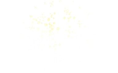 Light Orange vector doodle backdrop with flowers, roses.