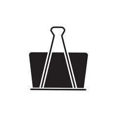 Paperclip icon vector