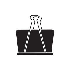 Paperclip icon vector