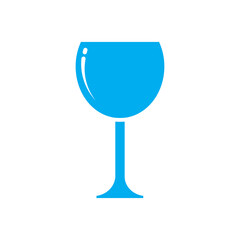 Wine glass icon 