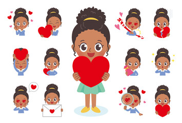 cute type african girl_love