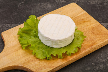 Delicous Brie round soft cheese