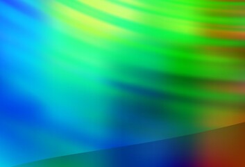 Dark Multicolor vector glossy abstract backdrop.