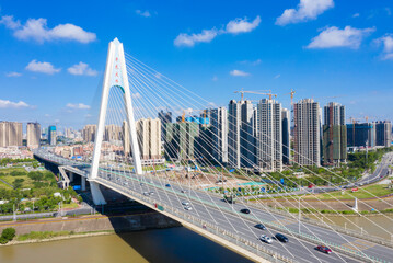 中国广东省佛山市奇龙大桥