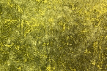 yellow creative hair-like polished panel texture - nice abstract photo background