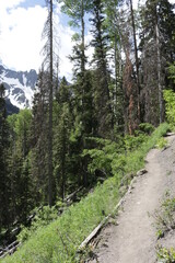 Mount Sneffels blue lake trail Ridgway Colorado