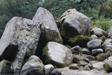 Stone of sangu at Bandarban
