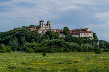 Fototapeta na wymiar Benedictine abbey in Tyniec, Poland