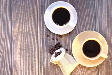 cup of coffee with chocolate
