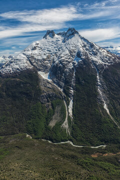 Laguna San Rafael National Park, Aerial View, Aysen Region, Patagonia, Chile