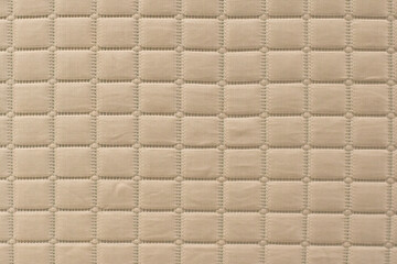 Soft blurred rectangular grid fabric texture background.