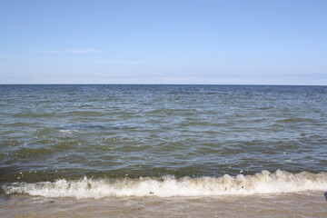 waves on the beach