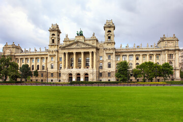 Obraz premium The Museum of Ethnography in Budapest features Hungarian folk traditions from different eras