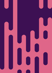 Abstract Rounded Color Lines halftone transition background illustration