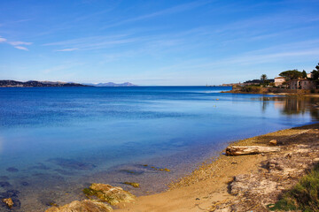 Fototapeta na wymiar bay of Saint-Tropez