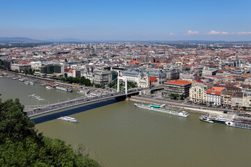 Aerial View of Hungary, Budapest.