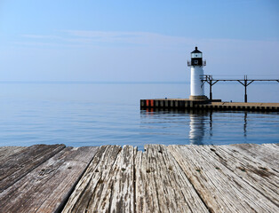 St. Joseph North Pier Outer Light, built in 1906