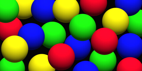 colorful Easter eggs illustration background