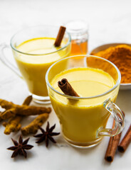 Golden turmeric milk