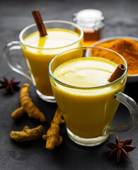 Golden turmeric milk