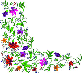 Hungarian beautiful folk art, floral decoration
beautiful flower illustration
