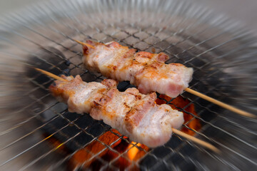 炭火焼の焼きとん