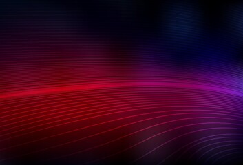 Dark Pink, Red vector glossy abstract backdrop.