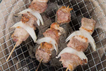 炭火焼の焼きとん