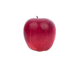 Red apple isolated on white background
