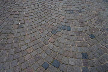 Paving stones in a pattern. Can be used as Illustration background, fresh, concept