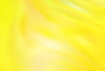Light Yellow vector glossy abstract background.