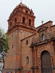 Fototapeta na wymiar South America, Peru, city of Cusco, Plaza De Armas, Cathedral of Our Lady of the Assumption
