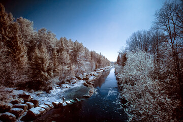 Infrarot im Fluss