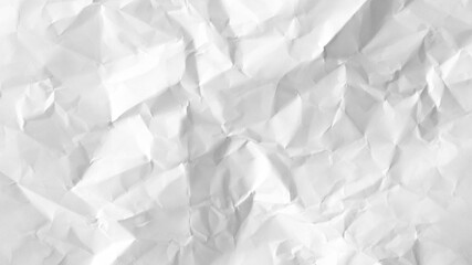 Crumpled paper texture background.Crumpled paper ball isolated on white with clipping path.abstract background of crumpled white paper