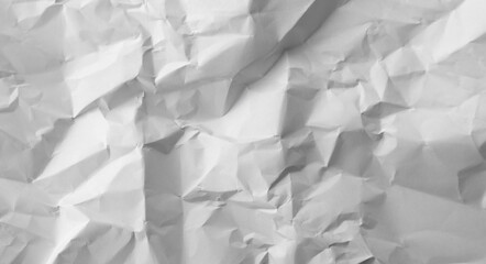 Crumpled paper texture background