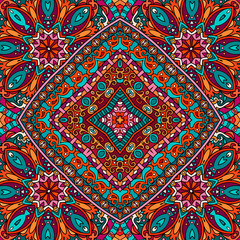 Vector ethnic ornamental background