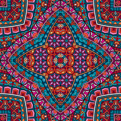 Vector ethnic ornamental background