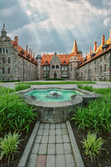 Naklejka premium Old palace in Cesvaine